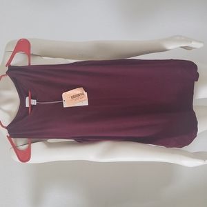 NWT a new day purple sweater tank size small